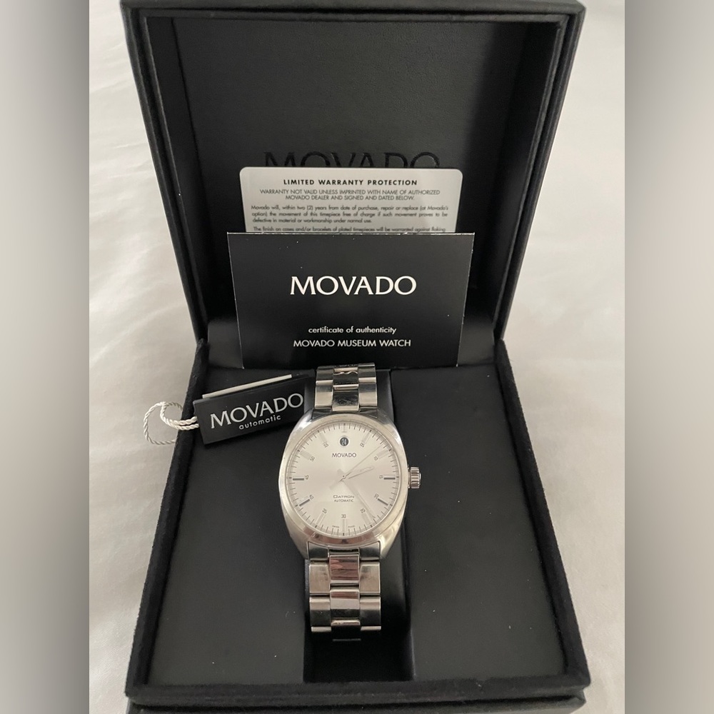 Movado datron automatic watch museum
